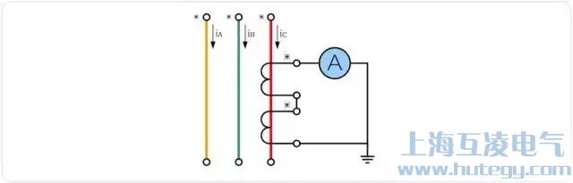 電流互感器原邊串聯、副邊串聯接線圖